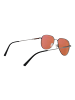 Serengeti Herren Sonnenbrillen Aviator Gunmetal