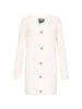 DreiMaster Vintage Damen Cardigan in Wollweiss