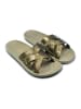 Brasileras Pantoletten "Bucla" in Gold