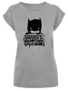 F4NT4STIC T-Shirt DC Comics Batman Always Be Yourself in grau meliert