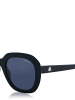 Moncler Sonnenbrille für Damen in schwarz
