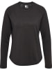 Hummel Longsleeve "Mt Vanja T-Shirt Longsleeve" in Grau