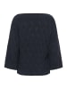 Soaked in Luxury Strickpullover SLRava Baggy fit in India Ink