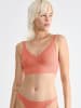 Sloggi T-Shirt-BH ZERO Feel Bliss Bralette in LOVELY APRICOT