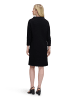 Betty Barclay Sweatkleid mit Stickerei in Schwarz
