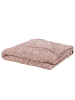 Beliani Kuscheldecke HAIFA in Rosa - (W) 150 x (H) 1 x (L) 200 cm