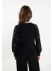 usha BLACK LABEL Strick Pullover in Schwarz