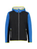 cmp Jacke Wool Hoodie in Blau