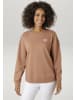 Aniston CASUAL Sweatshirt in braun-pink