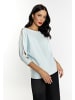 faina Strick Pullover in Hellblau