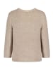 Betty Barclay Strickpullover mit 3/4 Arm in Grau Beige