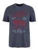 ARIZONA T-Shirt in blau-meliert