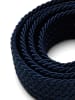 Jack & Jones Elastischer Stoff Gürtel Flecht Stretch Belt ohne Löcher JACSPRING in Navy