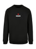 F4NT4STIC Sweatshirt Pixel Herz Happy New Year Silvester in schwarz