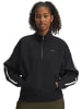 Under Armour Fleecejacke/Fleecepullover "Icon Hwt Fleece Half-Zip" in Schwarz