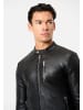 Ricano Herren Lederjacke Carlo in Schwarz