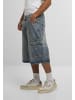 2Y Studios Cargo Shorts in vintage blue