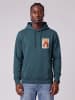 wat? Apparel Sweatshirt Tarot The Coffee in Petrol