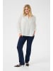 KAFFE curve Langarm-Bluse KCmolly in Chalk