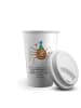 Mr. & Mrs. Panda To Go Becher Spinne Agathe Party mit Spruch in Weiß