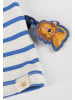 Sigikid T-Shirt Tiger & Löwe in Weiß-Blau gestreift
