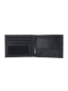 oxmox Leather Geldbörse RFID Schutz Leder 11 cm schwarz-lizard 2.0