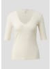 QS T-Shirt in 0300_creme