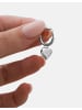 GOOD.designs Ohrringe Herz in Silber
