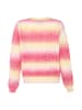 Albee Women Sweater in Rosa Gelb Mehrfarbig