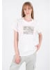 Organication T-Shirt "WOR15223" in Cremeweiß