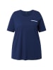 Ulla Popken Shirt in tintenblau