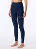 Schiesser Leggings High Waist Doppelripp - Active in Admiral