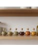 relaxdays 6x Glasflaschen-Set in Transparent - 260 ml