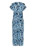 Kaffe Overall KAmille Loose fit in Blue Graphic Flower