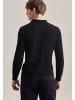 Seidensticker Polo-Shirt Tailliert (Slim-Fit) in Schwarz