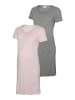 mama licious 2er-Pack Nachthemd in Chalk Pink 1