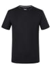 super.natural vielseitiges Merino-Tee in schwarz