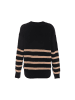 Blonda Damen Sweater in SCHWARZ BEIGE