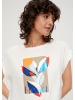 s.Oliver T-Shirt kurzarm in Creme