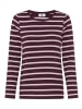 AJC Langarmshirt in bordeaux-pink