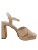 Buffalo Sandalette cherry cross Partysandal. in Beige