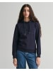 Gant Hoodie in Evening Blue