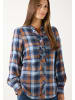 More & More Bluse in blau