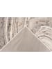 Vivorum Wohnzimmer / Schlafzimmer  Kurzflor Teppich Chalk 125 in silber - beige