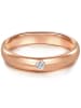 Trilani Ring Sterling Silber roségold Zirkonia weiß in roségold