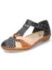 rieker Slipper in blau