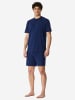 Schiesser Pyjama Modern Essentials in navy