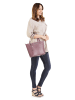 Cluty Handtasche echt Leder in alt-rosa