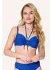 Linga Dore top Bikini in blau
