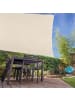 relaxdays Sonnensegel in Beige (B)400 x (T)400 cm